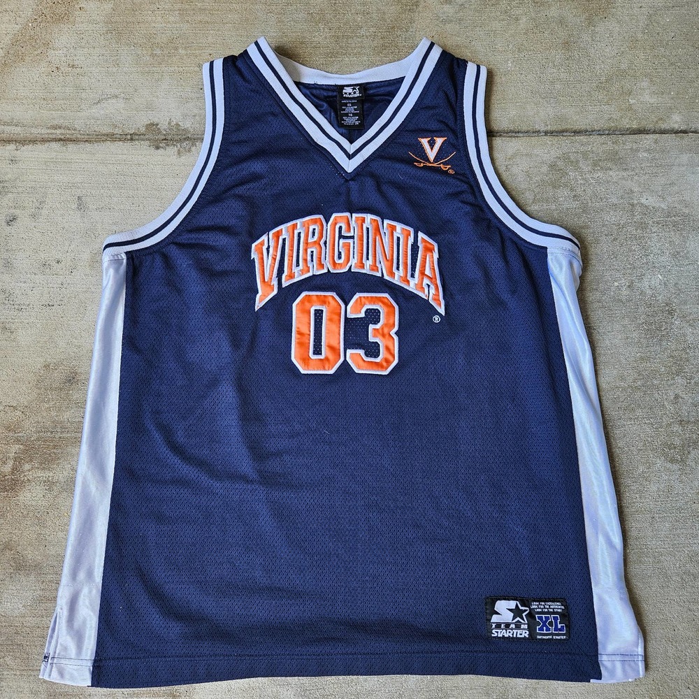 Starter Virginia Tech Cavaliers Jersey Sz XL